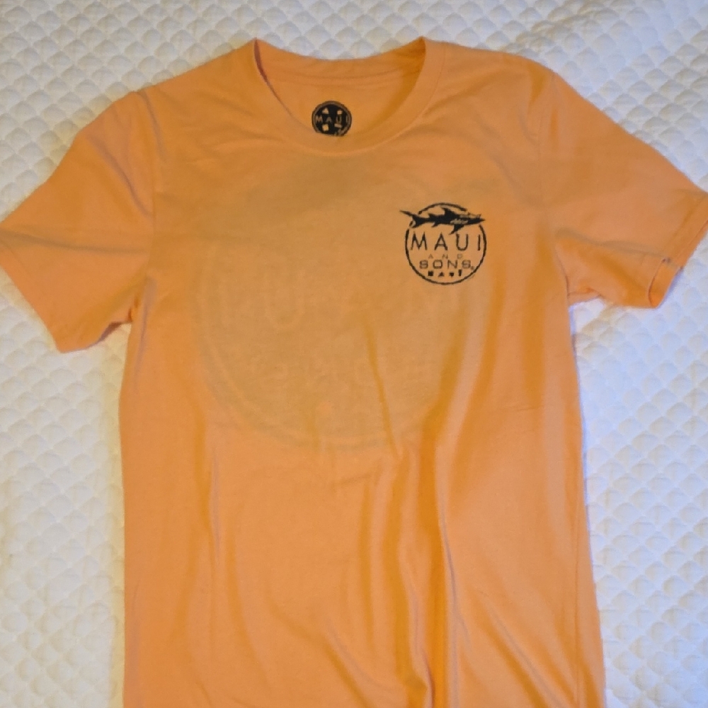 Maui and Sons Peach Short Sleeve Tee